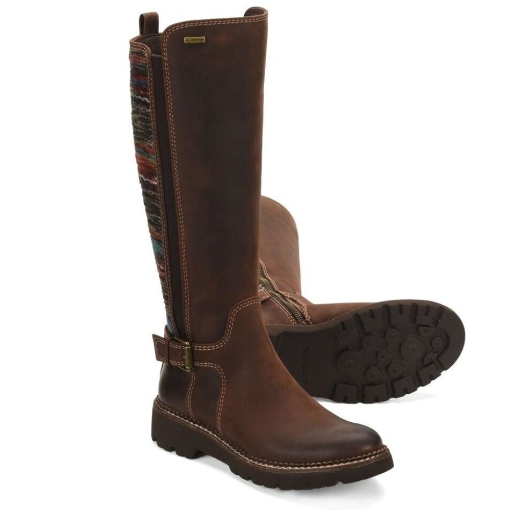 Bionica by Sofft Women Dawkins Leather Tall Waterproof Knee-High Boots Suede 6M - Picture 1 of 6